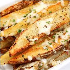 Cheesy Potato Wedges