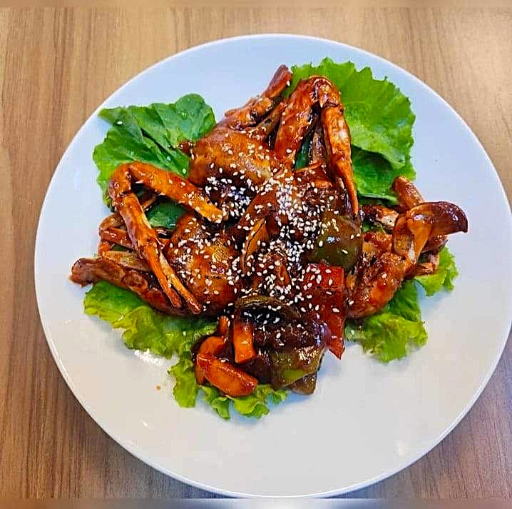 Spicy Crab with Veggies