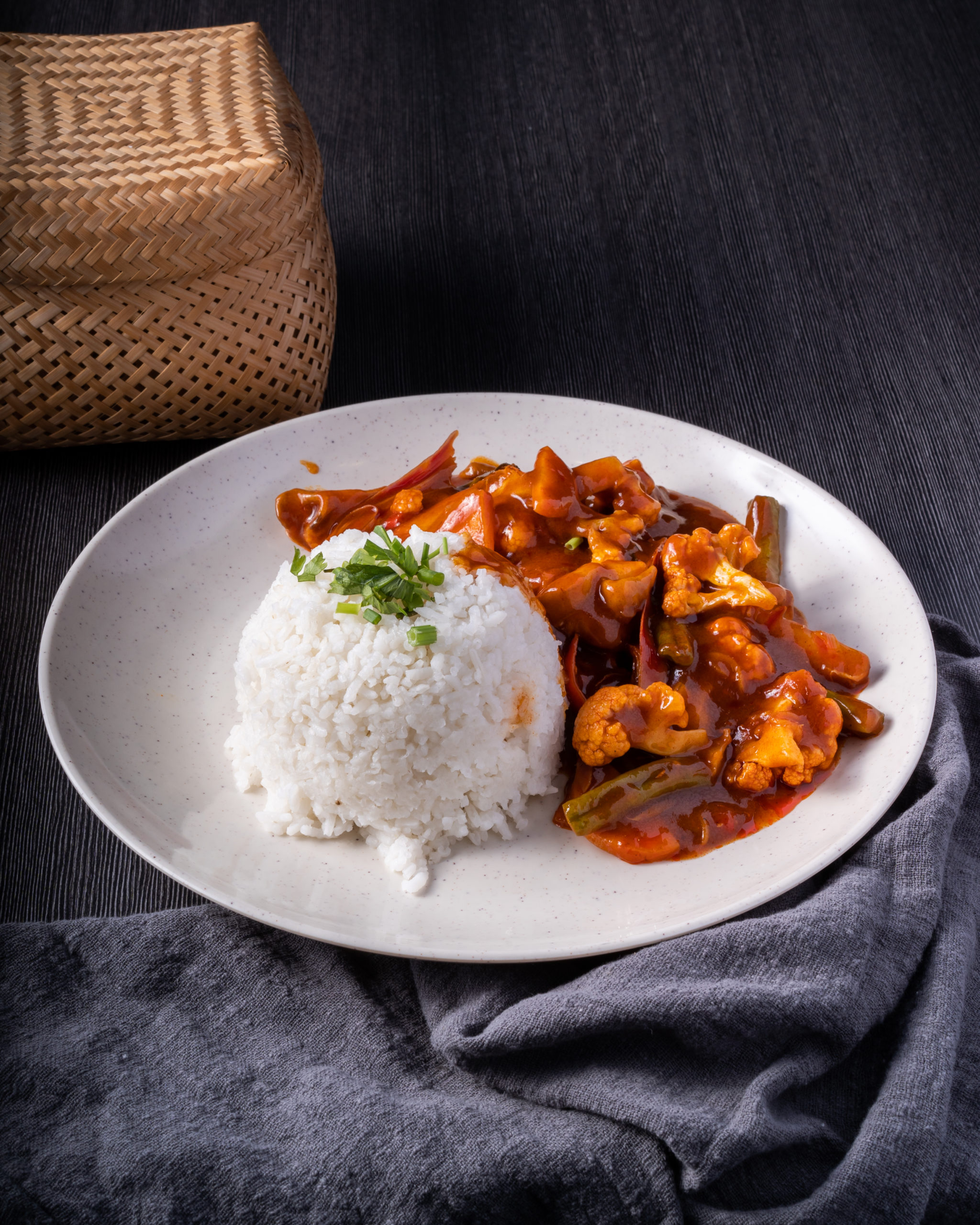 Nasi Ayam Paprik