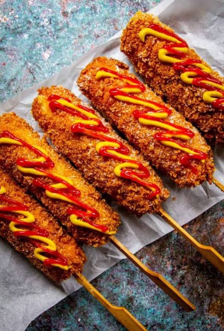 Cheesy Corn Dogs 